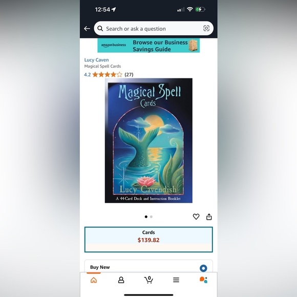 Magical Spell Cards by Lucy Cavendish Orig Deck Hay House OOP C2002 - Picture 3 of 3